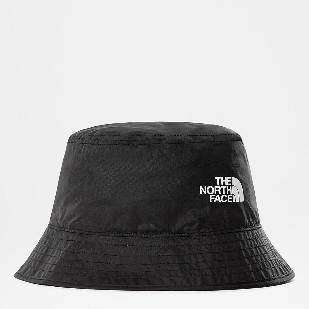 The North Face Sun Stash Reversible Γυναικεια Καπέλα - Μαυρα / Ασπρα (BFMU48603)